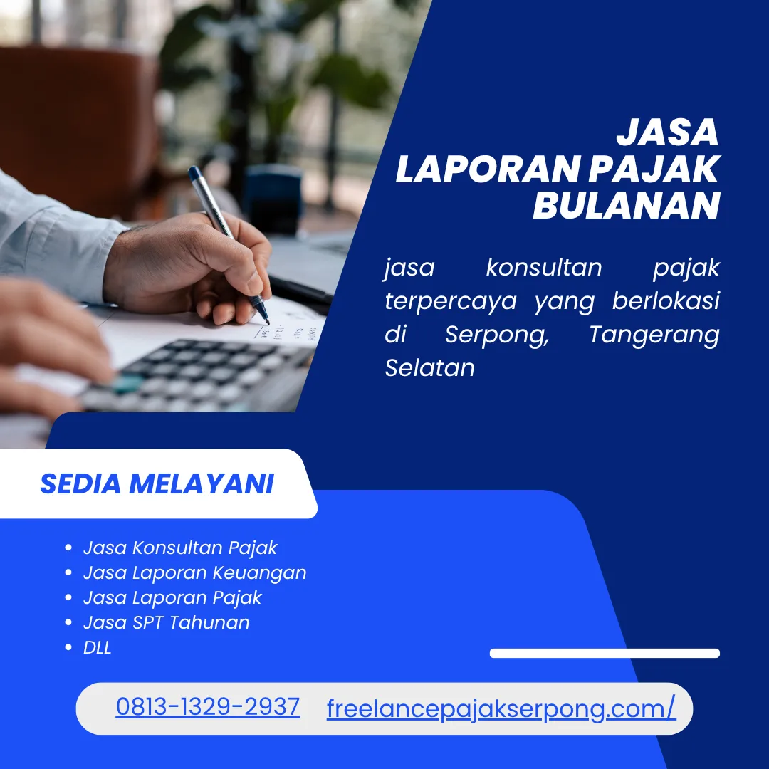 Jasa Laporan Pajak Bulanan