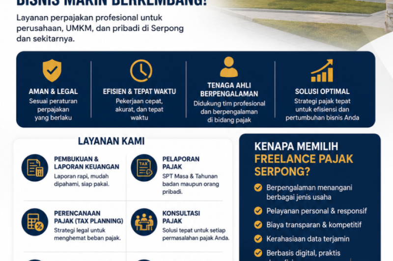 cara bayar pajak murah jasa pajak serpong