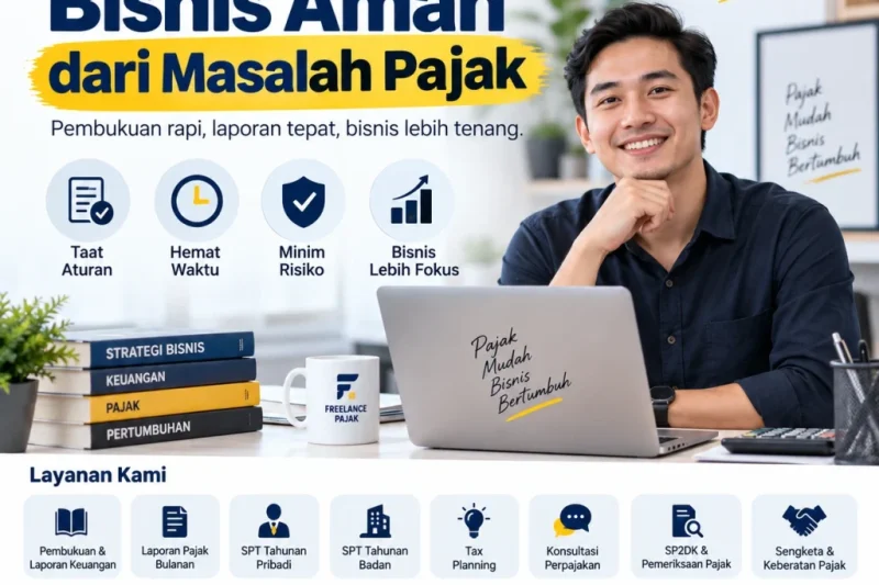 Konsultan pajak terpercaya Freelance Pajak untuk UMKM dan perusahaan
